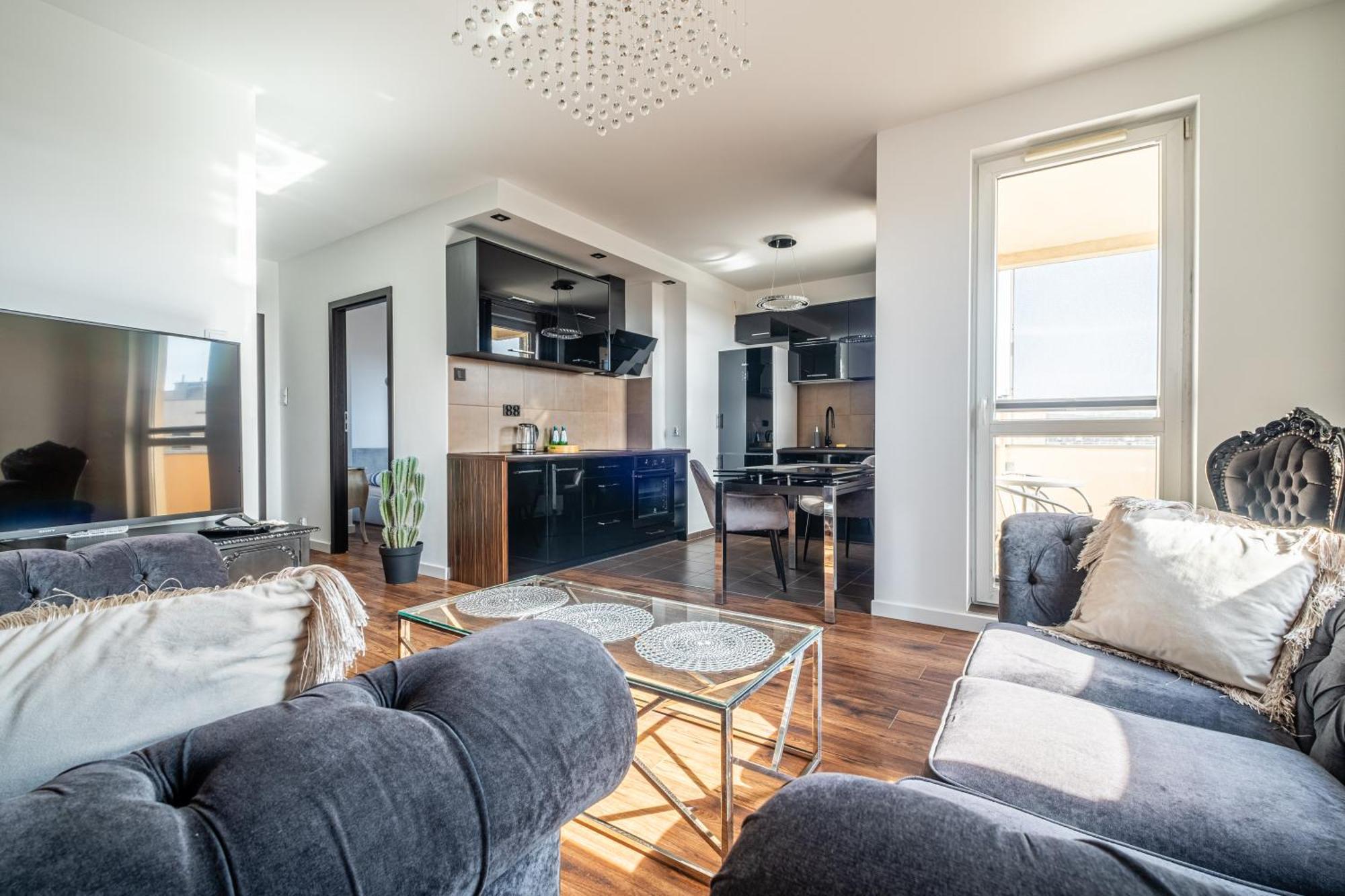 Apartment Kaskada Parking & Balcony By Axel Gdynia